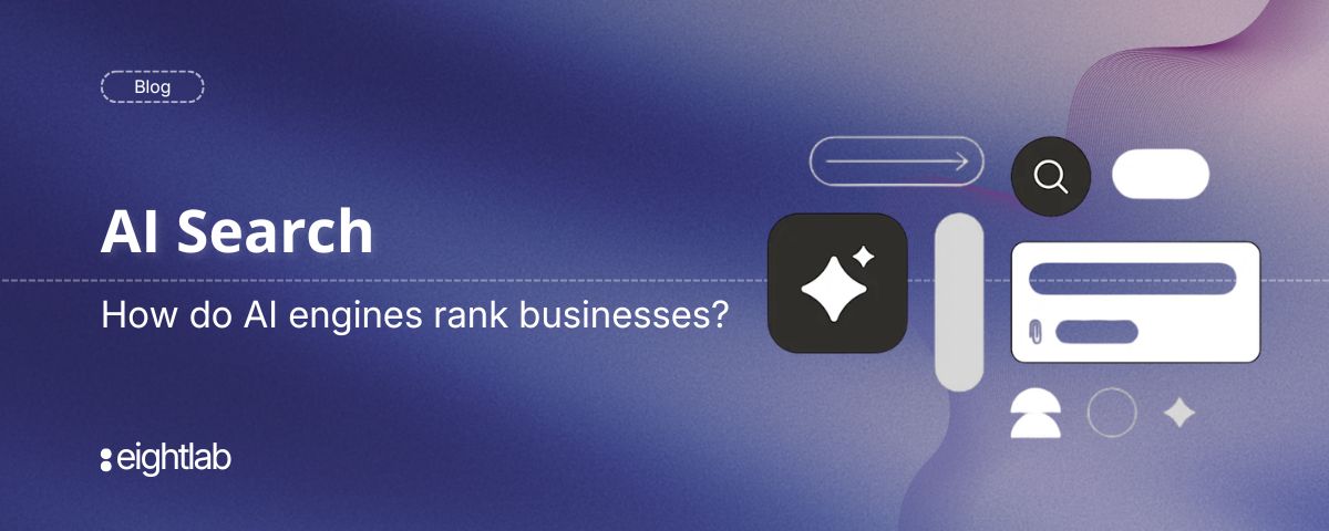 How do AI engines rank businesses?